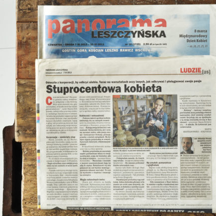 Artykuł w Panoramie Leszczyńskiej